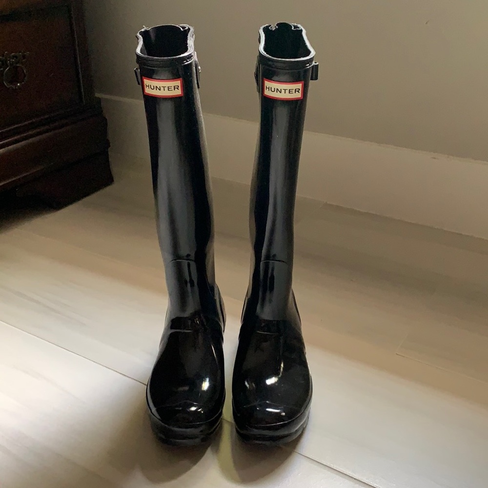 Hunter rain boots